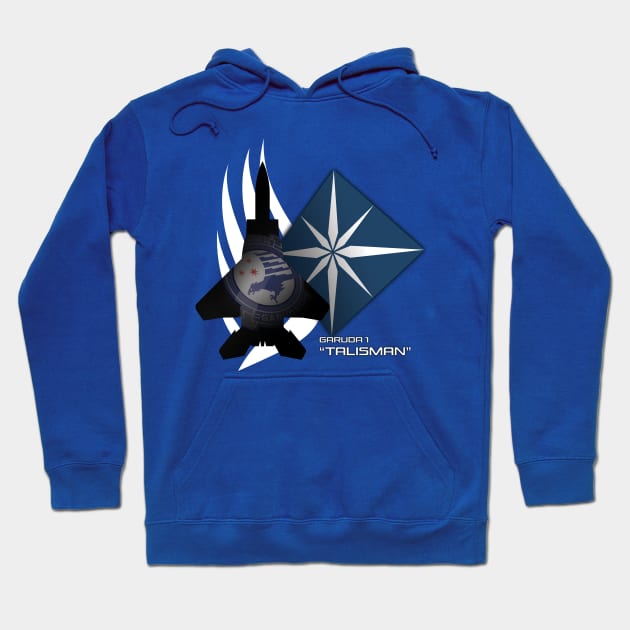 Ace Combat 6: Talisman Hoodie by patrickkingart